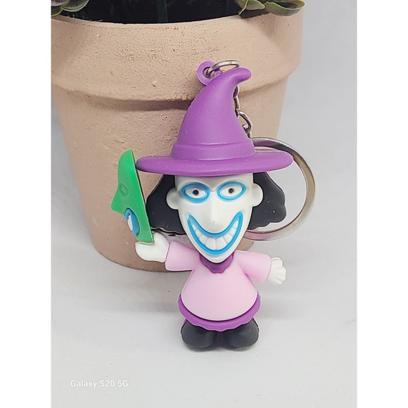Source Unknown Accessories - Nightmare Before Christmas Lock Shock and Barrel Witch Hat Keychain Collectible